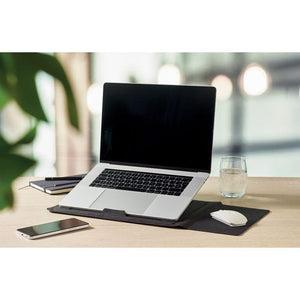 Portalaptop 16 in feltro Nero - personalizzabile con logo