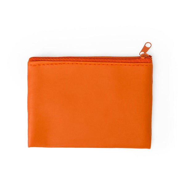 Portamonete Dramix arancione - personalizzabile con logo