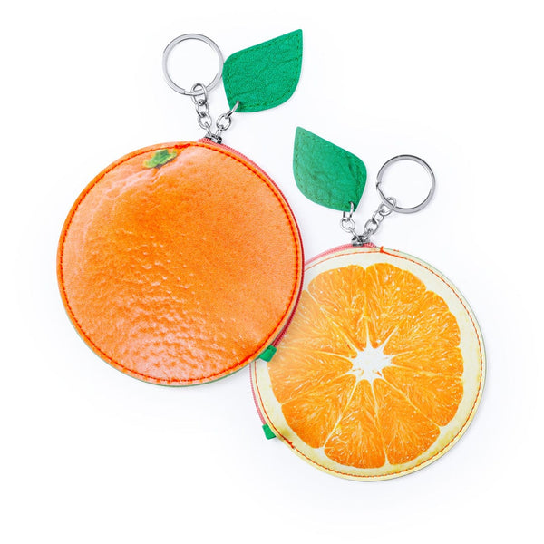 Portamonete Kumba arancione - personalizzabile con logo