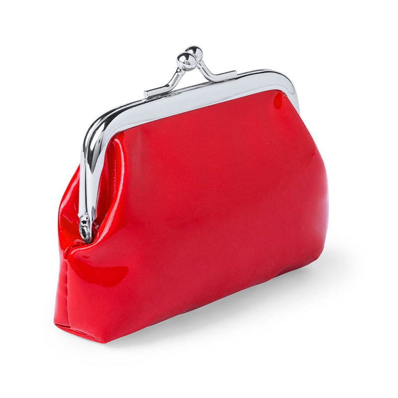 Portamonete Zirplan rosso - personalizzabile con logo