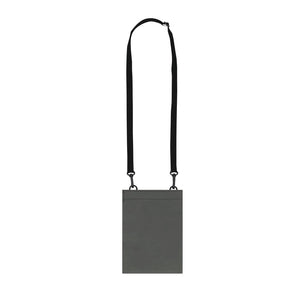 Portaoggetti Crustyn grigio - personalizzabile con logo