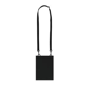 Portaoggetti Crustyn nero - personalizzabile con logo