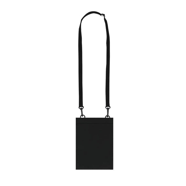 Portaoggetti Crustyn nero - personalizzabile con logo