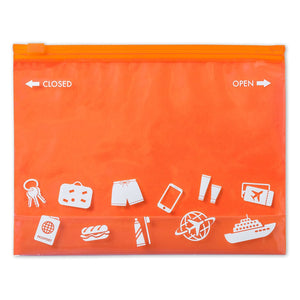 Portaoggetti Dusky arancione - personalizzabile con logo