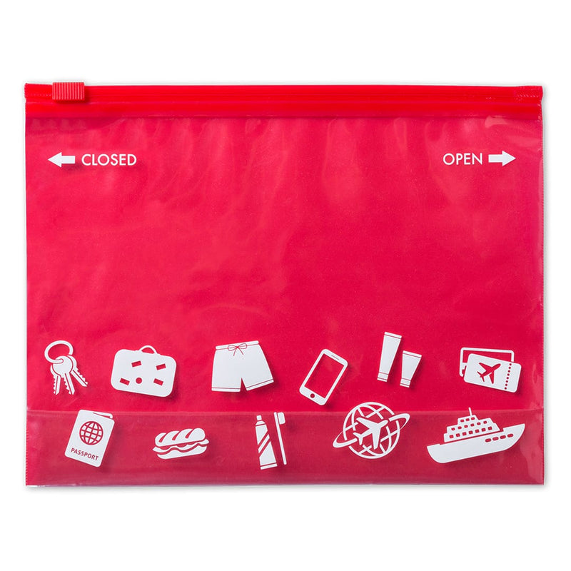 Portaoggetti Dusky rosso - personalizzabile con logo