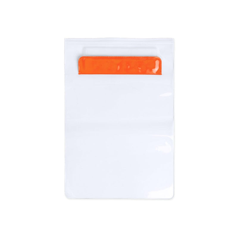 Portaoggetti Impermeabile arancione - personalizzabile con logo