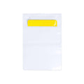 Portaoggetti Impermeabile giallo - personalizzabile con logo