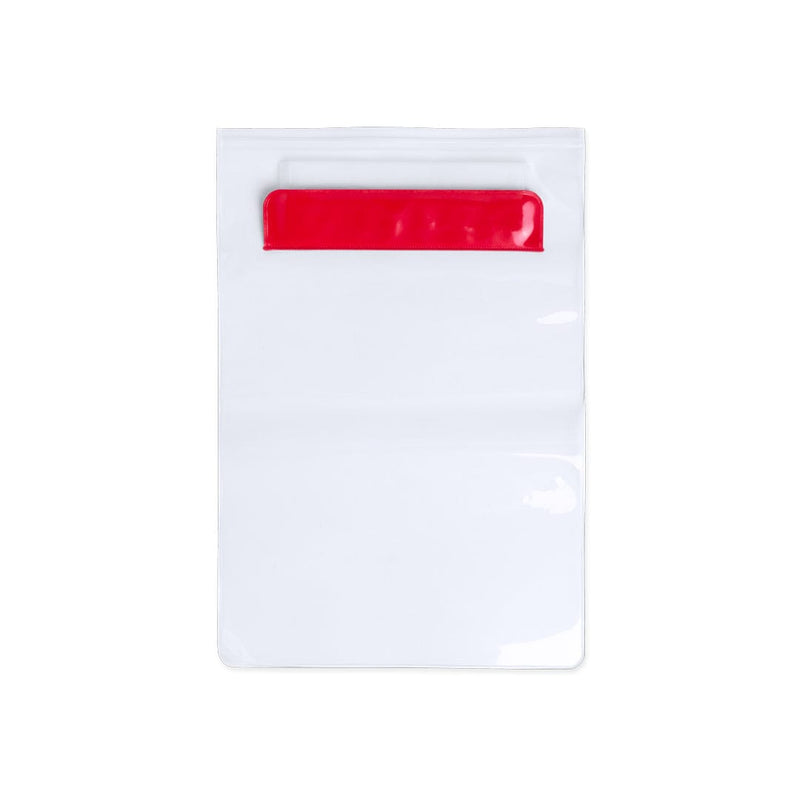 Portaoggetti Impermeabile rosso - personalizzabile con logo
