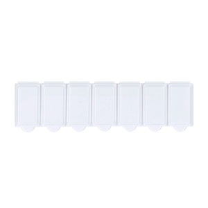 Portapillole Keyon bianco - personalizzabile con logo