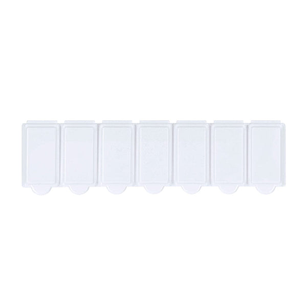 Portapillole Keyon bianco - personalizzabile con logo