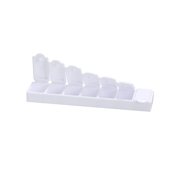 Portapillole Keyon bianco - personalizzabile con logo