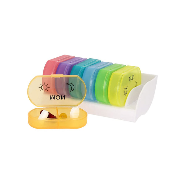 Portapillole Parnex arcobaleno - personalizzabile con logo