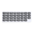 Portapillole Stexio grey - personalizzabile con logo