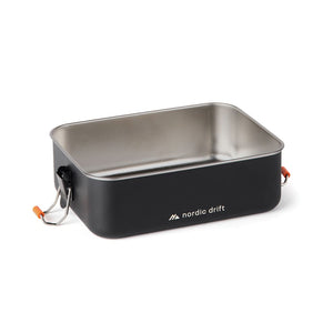 Portapranzo Adventure Nordic Drift Trail RCS 1200ML nero - personalizzabile con logo