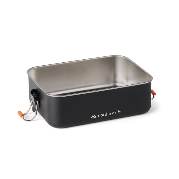 Portapranzo Adventure Nordic Drift Trail RCS 1200ML nero - personalizzabile con logo