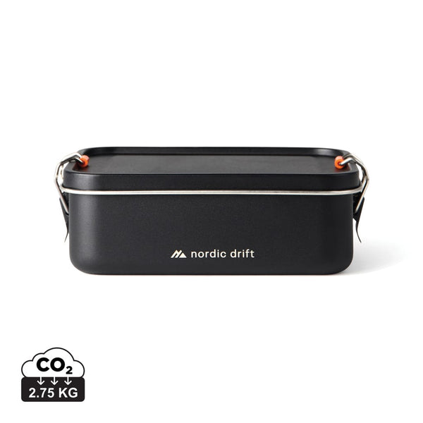 Portapranzo Adventure Nordic Drift Trail RCS 1200ML nero - personalizzabile con logo