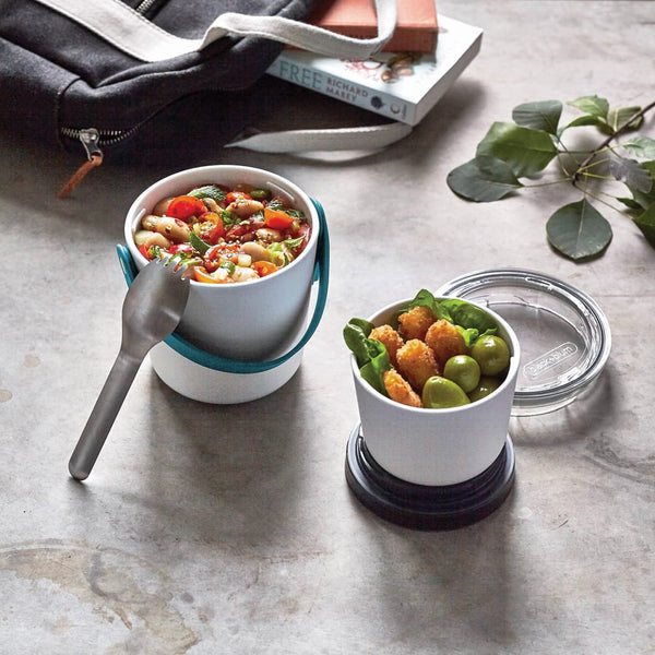 Portapranzo Black+Blum Original azzurro - personalizzabile con logo