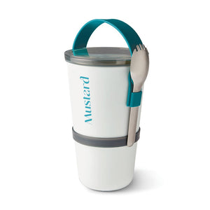 Portapranzo Black+Blum Original azzurro - personalizzabile con logo