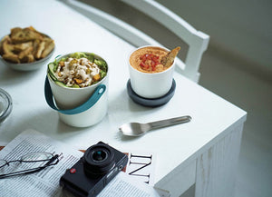 Portapranzo Black+Blum Original azzurro - personalizzabile con logo