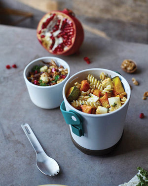 Portapranzo Black+Blum Original azzurro - personalizzabile con logo