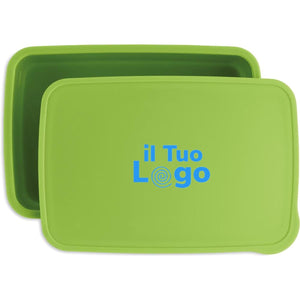 Portapranzo con posate - personalizzabile con logo
