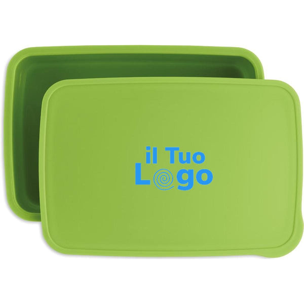 Portapranzo con posate - personalizzabile con logo