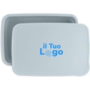 Portapranzo con posate - personalizzabile con logo