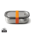 Portapranzo grande Black+Blum in acciaio arancione - personalizzabile con logo