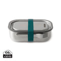 Portapranzo grande Black+Blum in acciaio azzurro - personalizzabile con logo