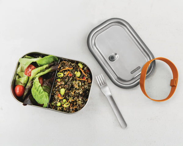 Portapranzo grande Black+Blum in acciaio - personalizzabile con logo
