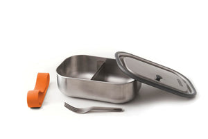 Portapranzo grande Black+Blum in acciaio - personalizzabile con logo