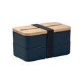Portapranzo in PP riciclato blu navy - personalizzabile con logo
