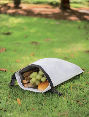 Portapranzo pieghevole 30x20 cm Snackstrap in rPET AWARE™ - personalizzabile con logo