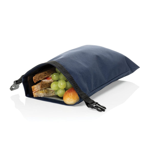Portapranzo pieghevole 30x20 cm Snackstrap in rPET AWARE™ - personalizzabile con logo
