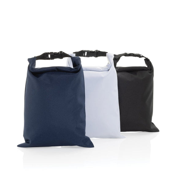 Portapranzo pieghevole 30x20 cm Snackstrap in rPET AWARE™ - personalizzabile con logo