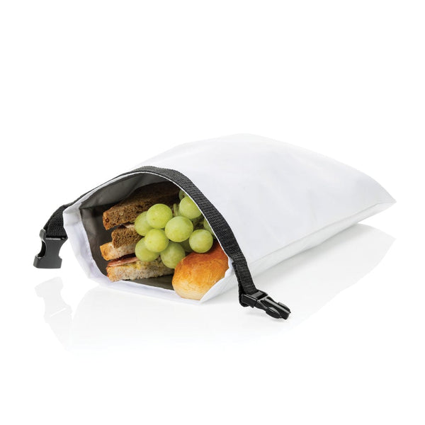 Portapranzo pieghevole 30x20 cm Snackstrap in rPET AWARE™ - personalizzabile con logo