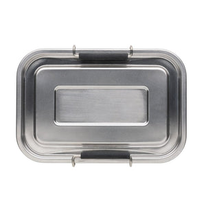 Portapranzo RCS a tenuta stagna in acciaio inox riciclato color argento - personalizzabile con logo