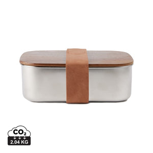 Portapranzo VINGA Ciro in r- RCS color argento - personalizzabile con logo