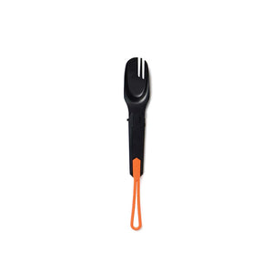 Posate outdoor Nordic Drift Trail 4 in 1 nero - personalizzabile con logo