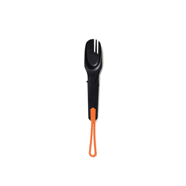 Posate outdoor Nordic Drift Trail 4 in 1 nero - personalizzabile con logo