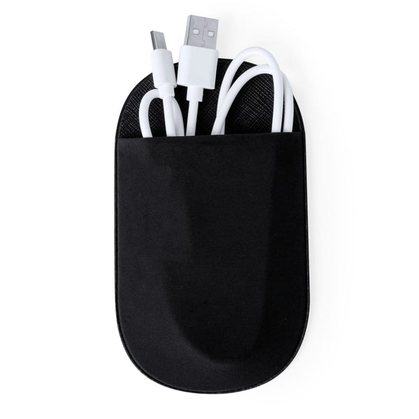 Pouch Zygon nero - personalizzabile con logo