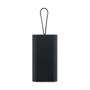 Power bank 20.000 mAh ALU-RECYCLED Nero - personalizzabile con logo