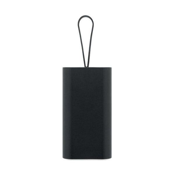 Power bank 20.000 mAh ALU-RECYCLED Nero - personalizzabile con logo