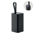 Power bank 20.000 mAh ALU-RECYCLED Nero - personalizzabile con logo
