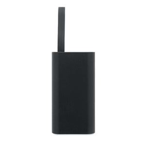 Power bank 20.000 mAh ALU-RECYCLED Nero - personalizzabile con logo