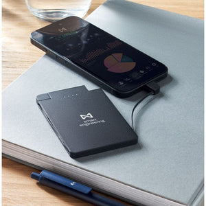 Power bank 2500 mAh Nero - personalizzabile con logo