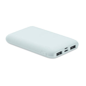 Power bank 5000 mAh in ABS blu - personalizzabile con logo
