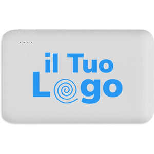 Power bank 5000 mAh in ABS - personalizzabile con logo