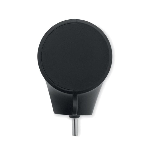 Power bank 5000mAh compatto Nero - personalizzabile con logo