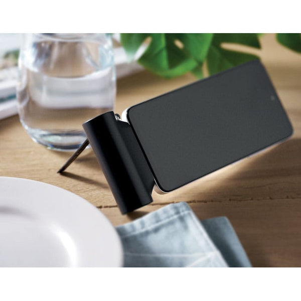 Power bank 5000mAh compatto Nero - personalizzabile con logo